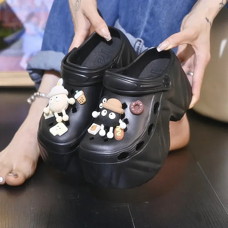 Women’s 9CM High-Platform Garden Clogs
