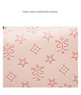 FOXER Brand PVC Leather Pink Handbag Women's Shoulder Bag Chic Small Square Bag Fashion Female Crossbody Bag Ligth Luxury