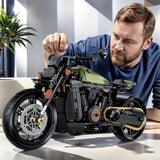 Hakinang Leilong Motorcycle Building Blocks Children’s Toy Model as a Birthday, Christmas, or Thanksgiving Gift for Kids