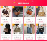 Women’s Split Leather Shoulder Bag Trend Brand Small Square Bags Luxury Designer Handbag Messenger bag for Female