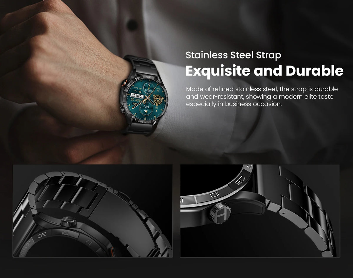 HAYLOU Solar 5 Smartwatch – AMOLED, Bluetooth Calling