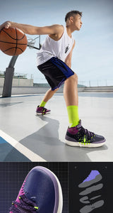 361 Degrees Joker 2 Men Basketball Shoes High-top New Jokic Shock-Absorbing Anti-slip Actual Support Male Sneakers 672611104