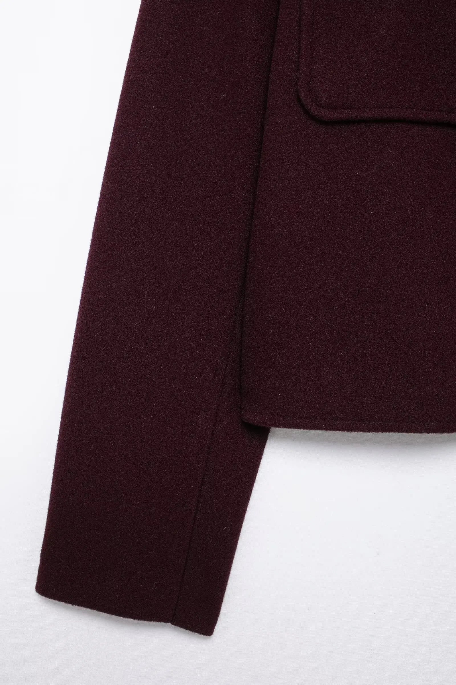 HH 2024 Fashion Women Soft Tweed Bomber Jacket O-Neck Long Sleeve Pockets Buttons Loose Woolen Coat Female Streetwear