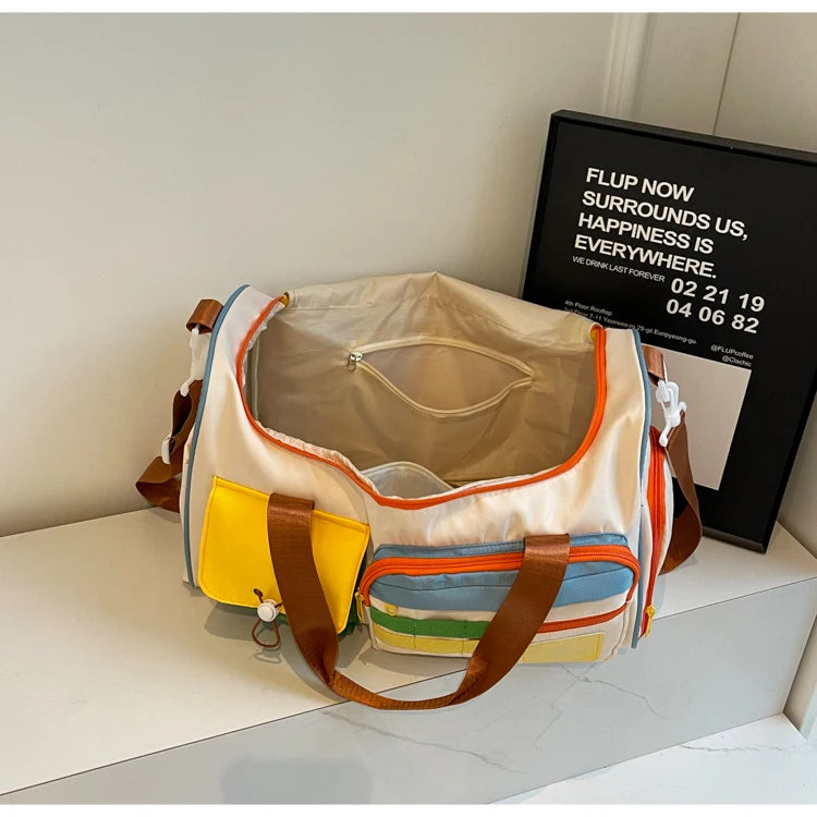 Travel BagDuffel Bag Cosmetics Bag Professional Fitness Bag Yoga Swimming Training Backpack Suitable for Men and Women
