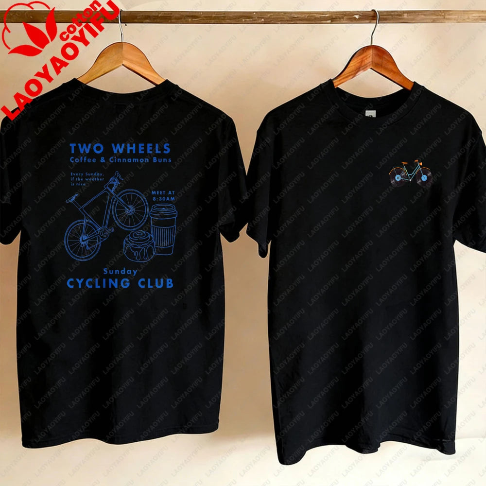 Sunday Cycling Club Cotton Graphic T-Shirt