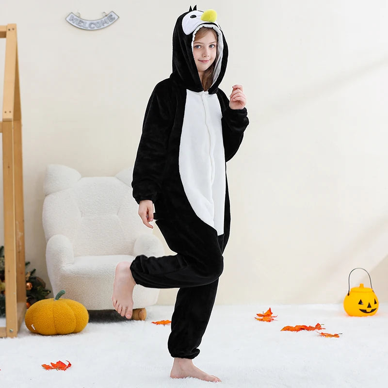 Kids' Capybara Flannel Onesie