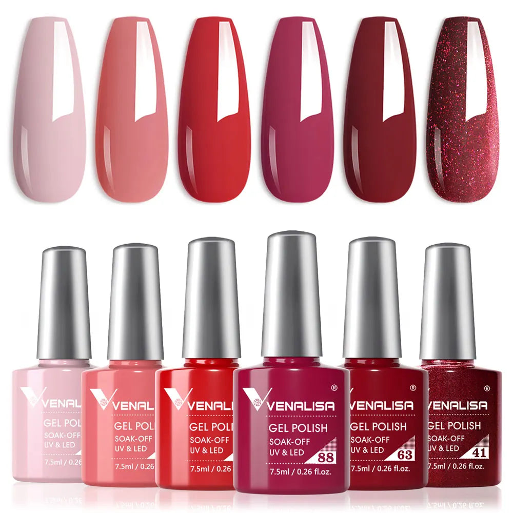 Venalisa HEMA-Free Gel Polish Kit – Autumn Color Collection