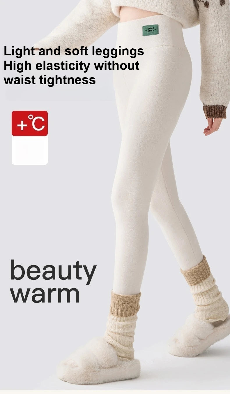 High-Waisted Thermal Fleece Leggings