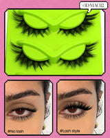 Optional 5Pairs 20Pairs Russian Strip Lashes 3D Mink Lashes Natural Dramatic Style Household Salon Eyelash Supply