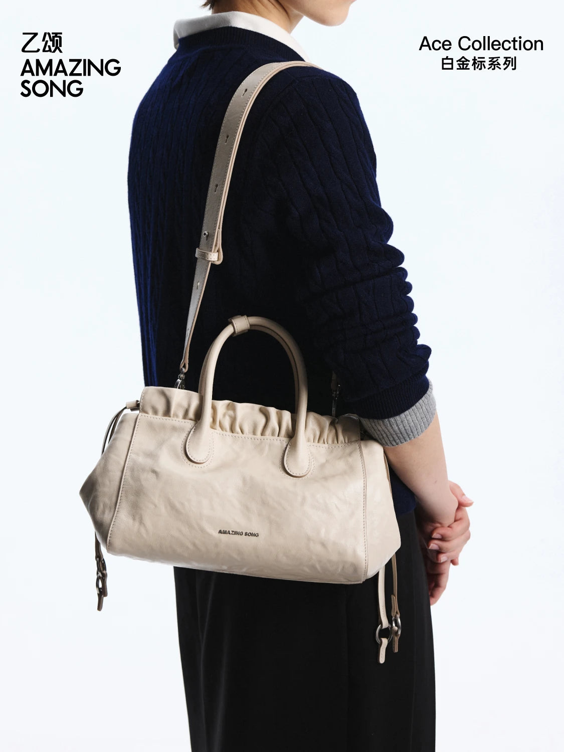 Amazing Song Cloud Hobo Bag – Genuine Leather Crossbody