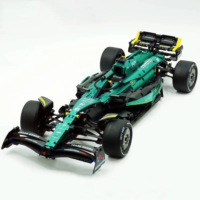 MK6022 1912PCS 1:8 New Technic Martin Aramco AMR25 Building Blocks MOC Sports Car DIY Assembly Model Set Toy Gifts for Boy Decor