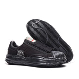 Unisex Thick Sole Board Sneakers — Breathable Lace-Up Casual Walking Shoes