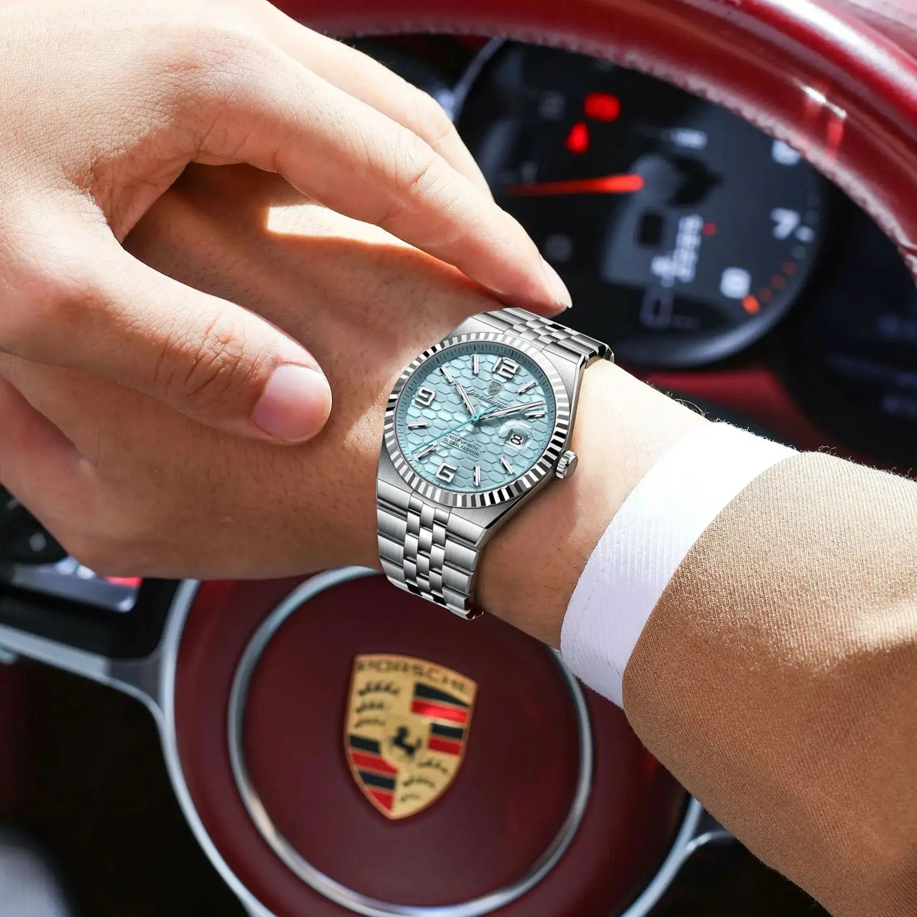 Luxury Men’s Quartz Wristwatch