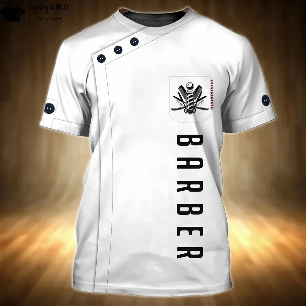 Men's 3D Print Oversized Graphic Tee | Short Sleeve