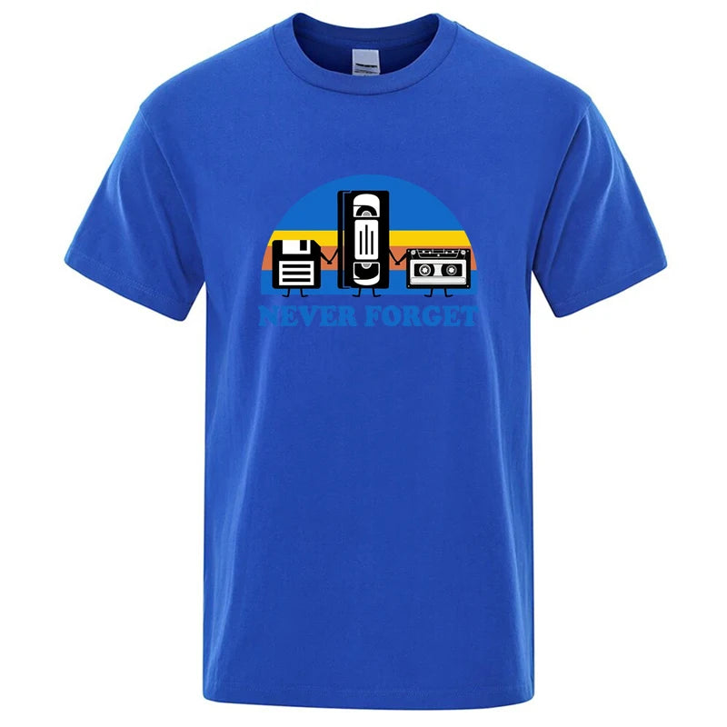 Never Forget Retro Graphic T-Shirt
