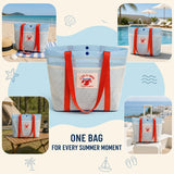 Mesh Beach Tote Bag for Women, Large Capacity Quick Dry Pool Bag, Lightweight Summer Travel Shopping Tote