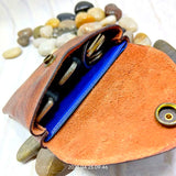 Small Waist Bag Genuine Leather Belt Pack Wallet Coin Purse Card Holder Car Key Pouch Driver's License Case Men Women 6065