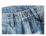 Men's Loose Fit Denim Cargo Jeans