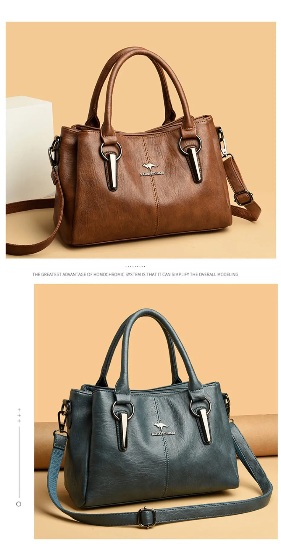 Genuine 3 Layers High Quality Soft Leather Ladies Shoulder Crossbody Bags for Women Luxury Handbags Women Bags Designer