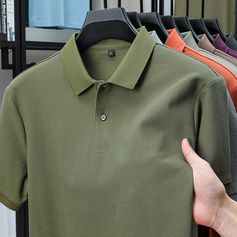 Premium 100% Cotton Polo Shirt for Men | Smart Casual