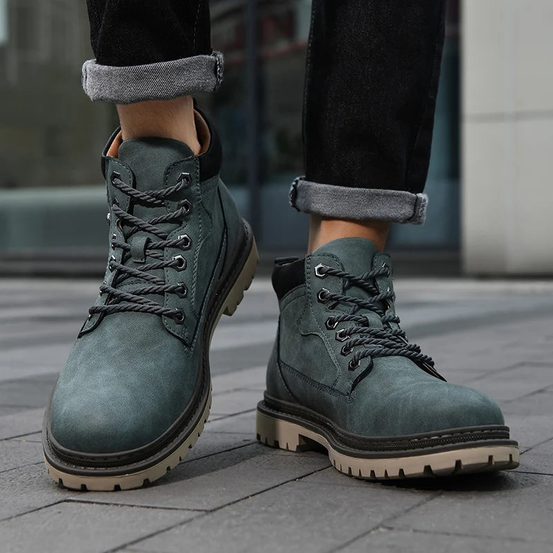 Men’s Handmade Leather Outdoor Boots