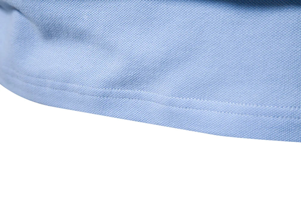 AIOPEON Men's 100% Cotton Polo Shirt – Refined Casual Style
