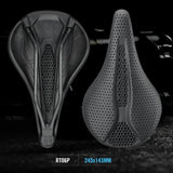 RYET Carbon 3D Printed Bike Saddle 145/155mm