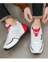 Men's Breathable Colorblock Low-Top Sneakers