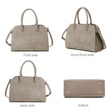 2026 Fall Winter Suede Leather Spacious Crossbody Tote Bag Simple Commuting Handheld Single Shoulder Bag Premium Women's Handbag
