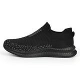 Men's Slip-On Casual Sneakers — Breathable Mesh, Lightweight, Anti-Slip