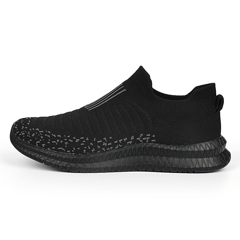 Men's Slip-On Casual Sneakers — Breathable Mesh, Lightweight, Anti-Slip
