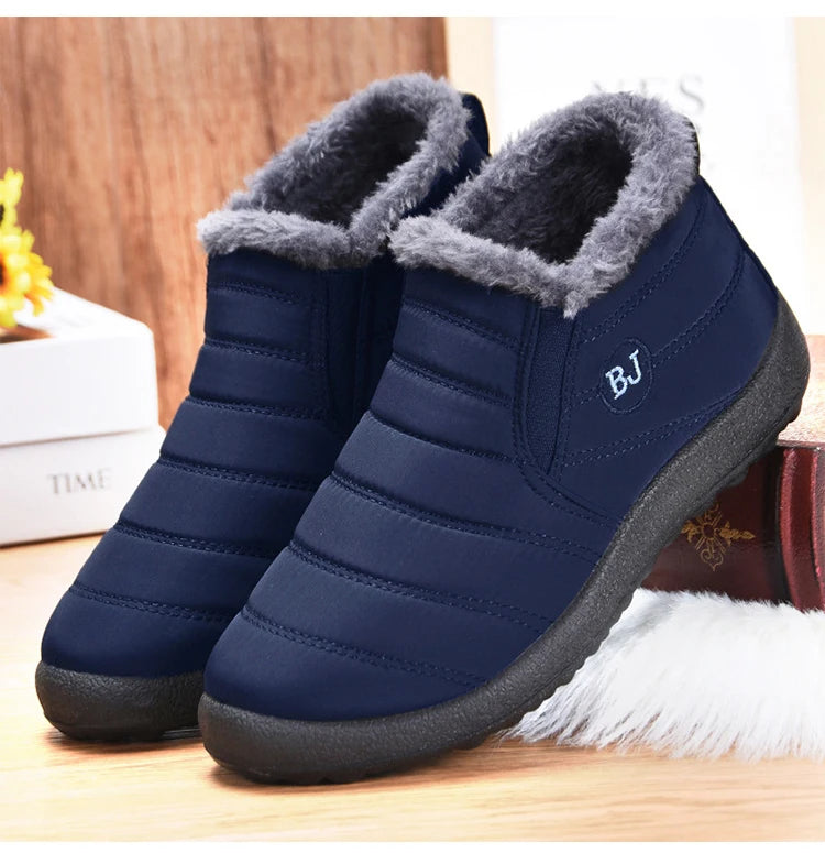 Lightweight Winter Fleece-Lined Sneakers