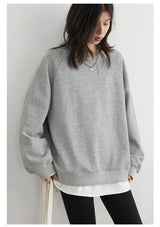 Women's Embroidered Raglan Sweatshirt