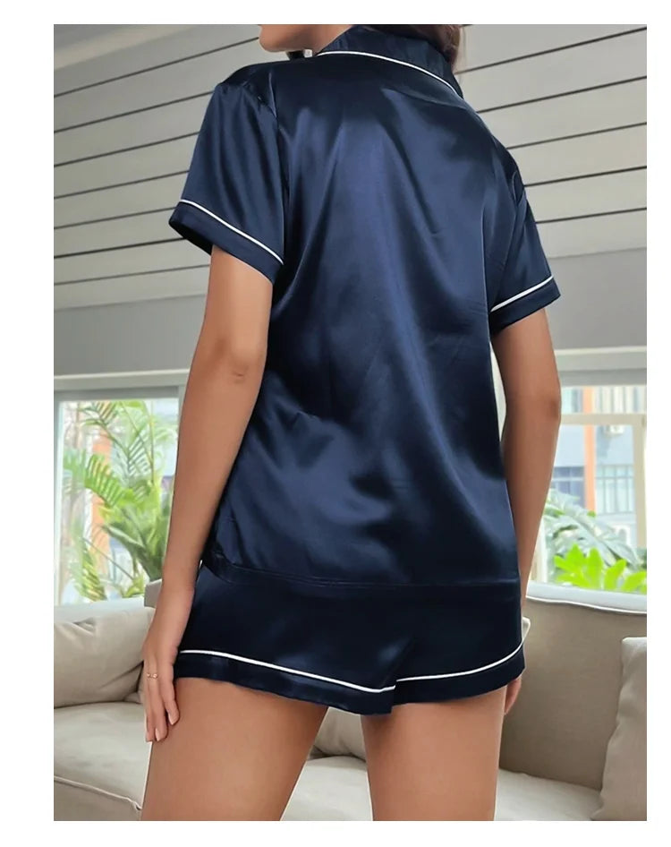 Women’s Luxurious Satin Pajama Set