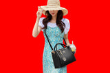Luxury Triple-Layer Leather Tote & Crossbody