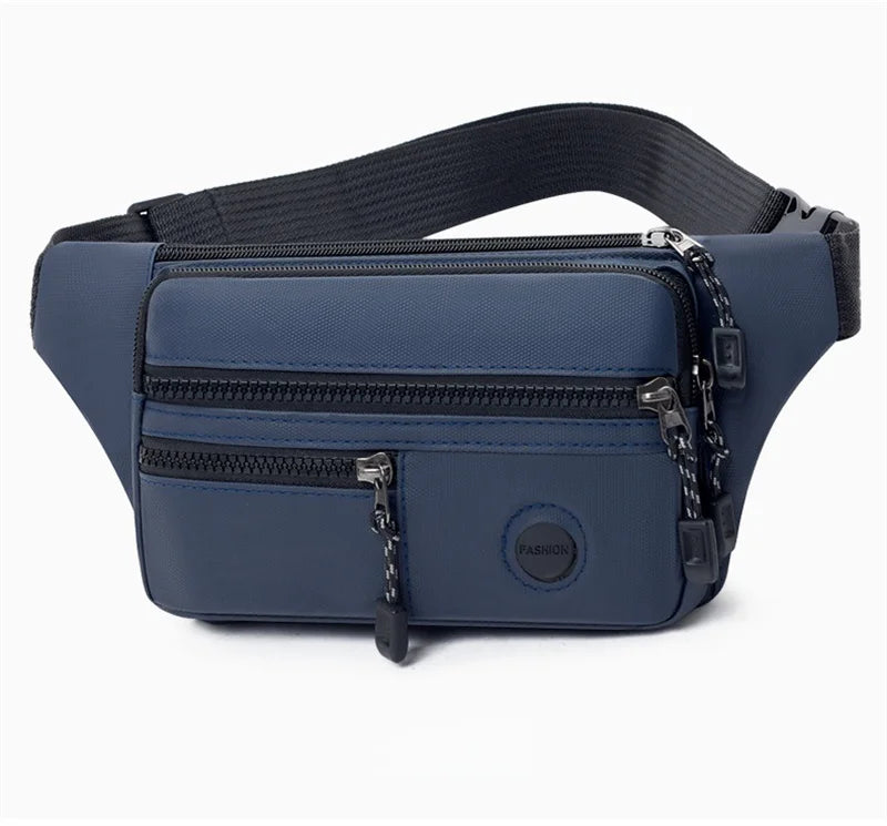 Fashion Unisex Waterproof Waist Bag Pack Male Belt Pouch Ladies Kangaroo Hip Phone Work Purse - Travel Gear for Men and Women
