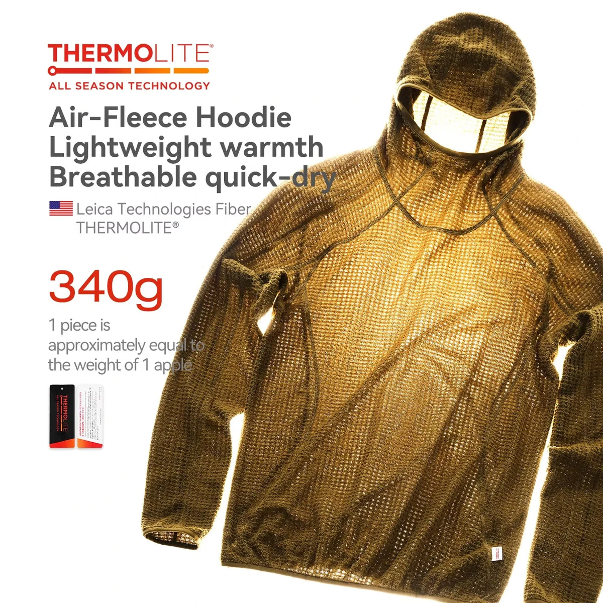 Men's Thick Knit Pullover Hoodie