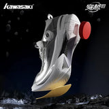 Kawasaki King Series 2.0 Professional Badminton Shoes For Men Women Anti-Twist Sports Original Men's Tennis Shoes Sneakers A3311