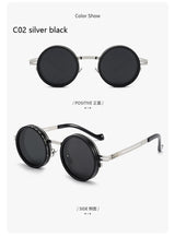New Adjustable 1-9 Sunglasses Punk Polarized Sun Glasses Men Women Round ND Filter Lenses Retro Fishing Eyeglasses Shades