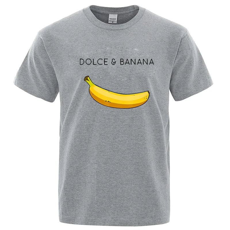 Men’s 100% Cotton Banana Print Tee