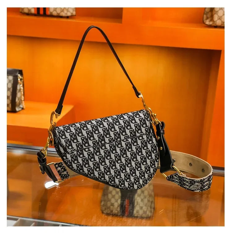 Luxury Microfiber Leather Multi-Way Clutch