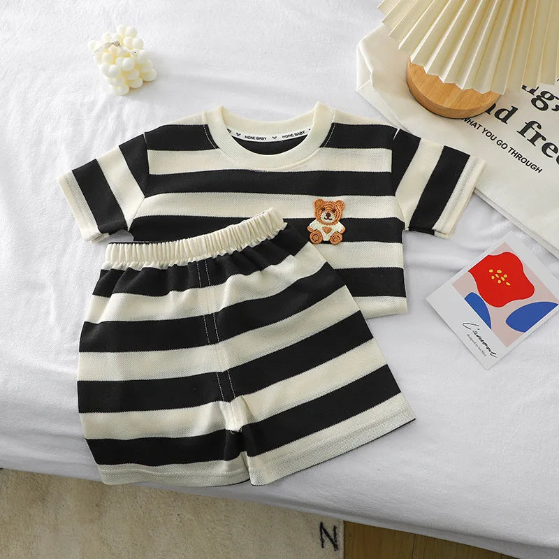 Kids' Striped Summer 2-Piece Set