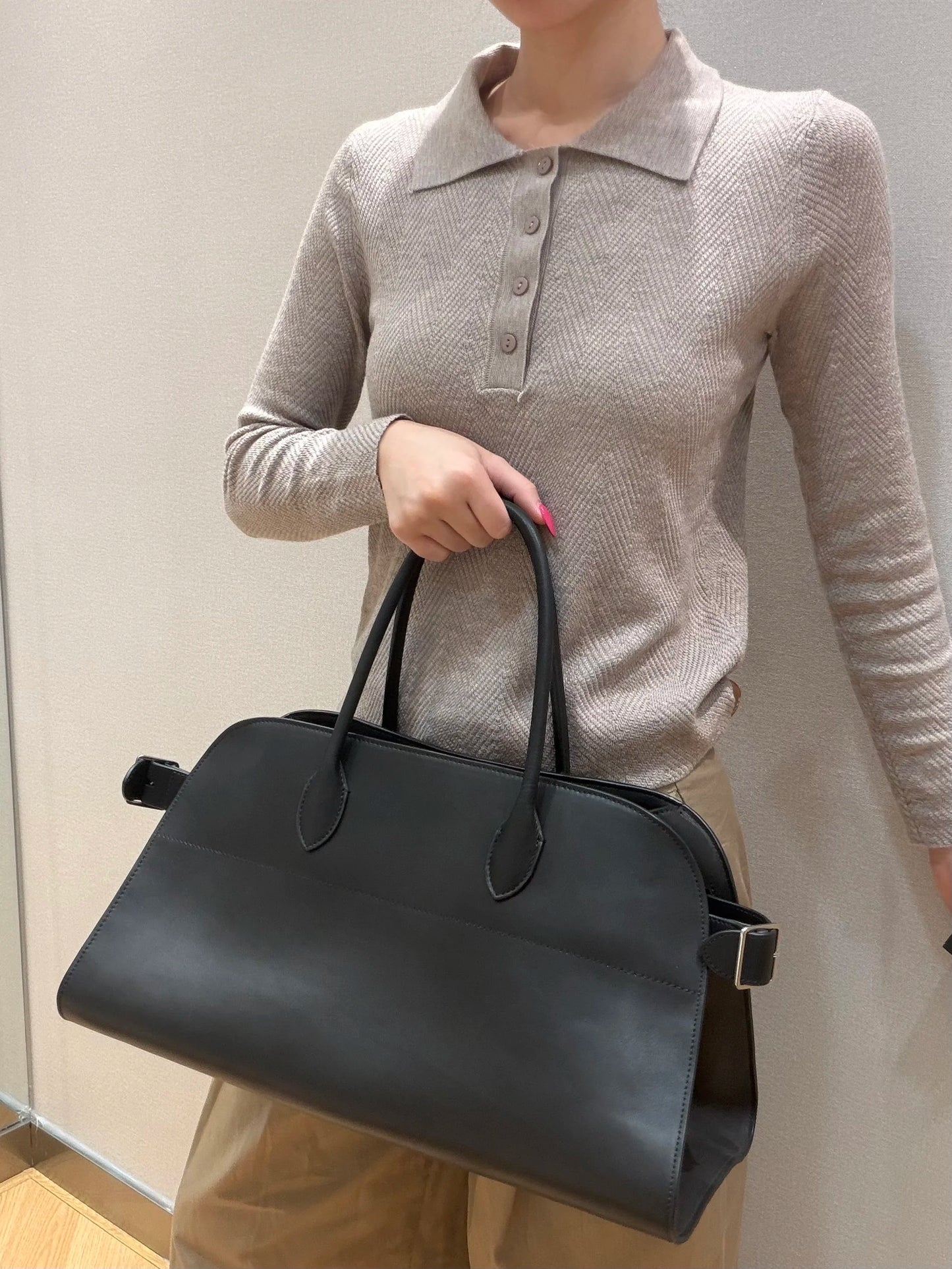 UXST Genuine Saddle Leather Tote Bag – All-Steel Hardware