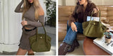 Dumpling Bag, Large Capacity, Shoulder Bag, Handbag, Tote Bag, Women's Bag.