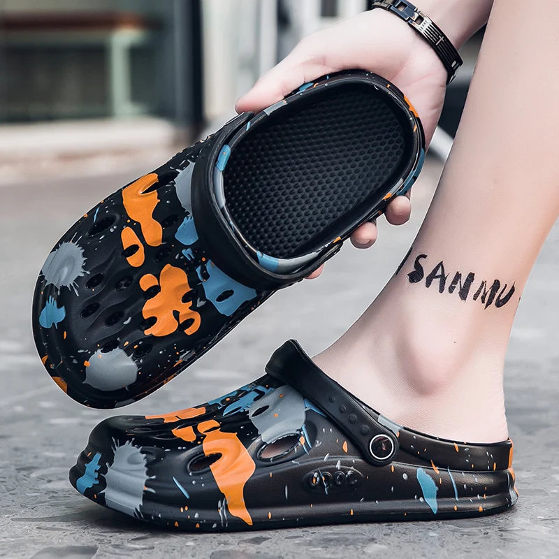 Clog Sandals — Lightweight EVA Beach Slippers for Men