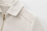 Women's Zipper Jacket Coat New Winter Long Sleeve Pocket Outerwear Coat Short Street Elegant Women's Jacket