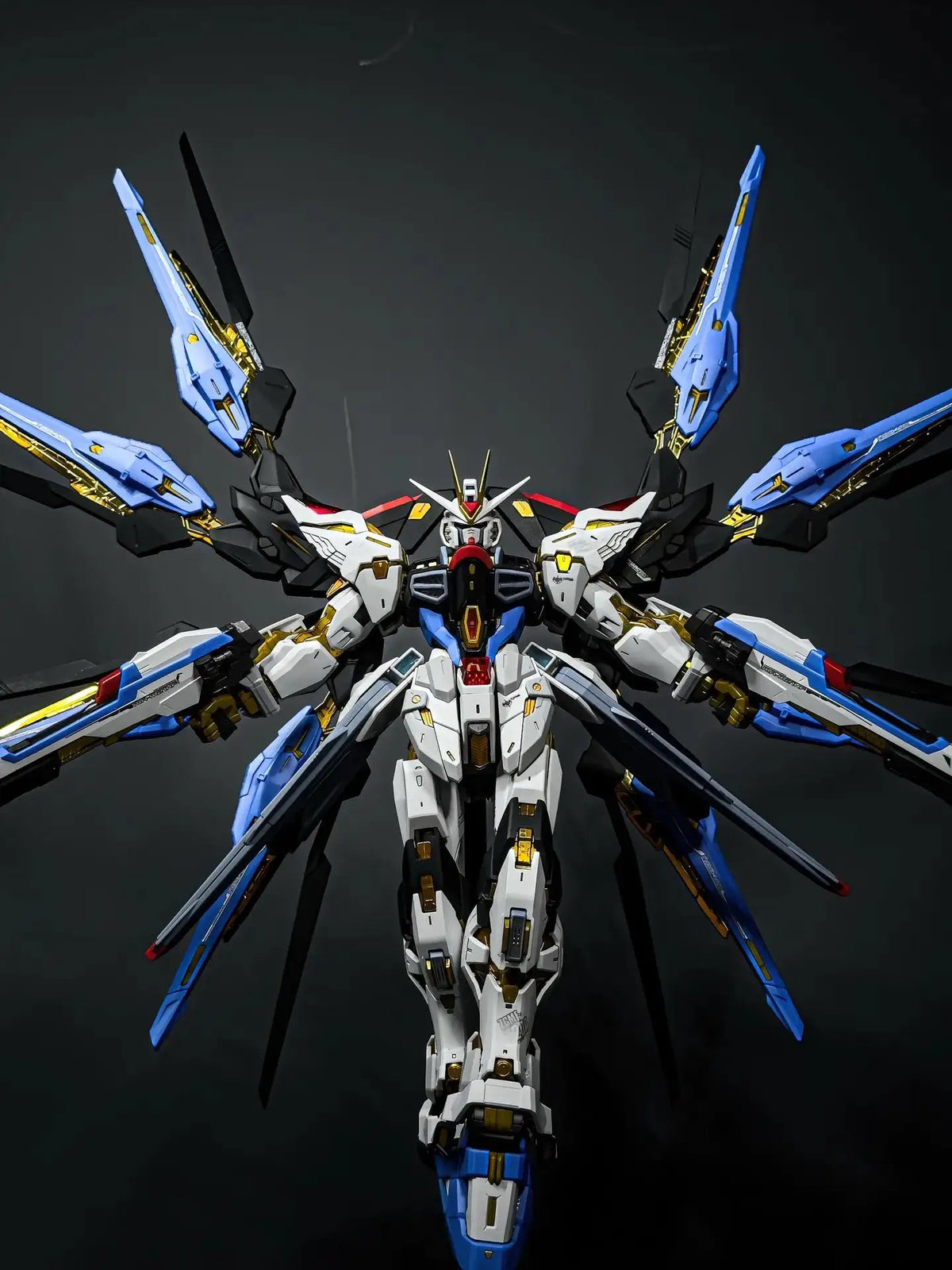 New CHANGLONG Model 7701 Mgex Zgmf-X20a Strike Freedom Plastic Skeleton Kits Anime Action Figure Robot Plastic Model Gifts Toys