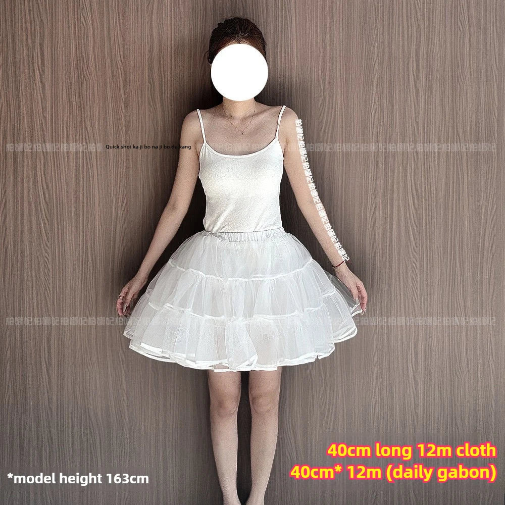 Fluffy Mesh Petticoat Underskirt – Lolita Crinoline