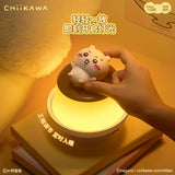 Marktube New Chiikawa Luminous Toys Desktop Ornaments Birthday Gifts Anime Hachiware Usagi Atmosphere Lamp Decor Valentine'S Day