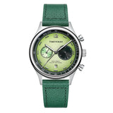 TIMETOKEN New T501GS Mens Watch Japan Miyota OS21 Movement Watermelon Dial Waterproof Chronograph Domed Sapphire Calendar Style